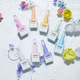 Kiss New York Flower Rain Syrup Glitter Gel 8 Type Kiss Gel Set / 키스뉴욕 꽃비 시럽 글리터젤 8종 키스젤 세트