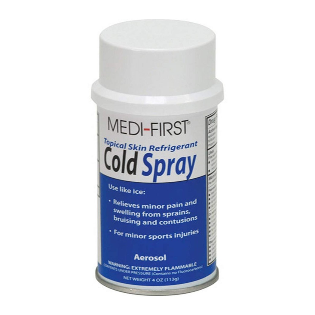 Medique MP230-17 Medi-First Cold Spray, 4 oz, Capacity, Volume, Standard, 4 O, White/Blue