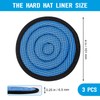 Hard Hat Top Pad Replacement, Washable Hard Hat Cooling Inserts/Liner/Sweatband,
