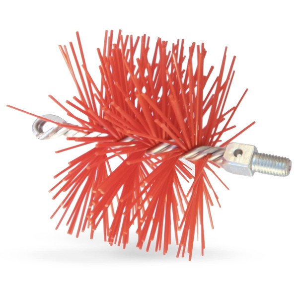 Replacement brush for chimney and flue pipe cleaning set from