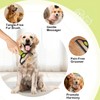 Pet grooming comb for dogs & cats,double-sided stainless steel hair