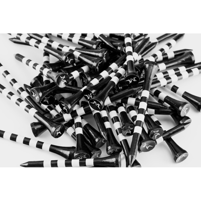 MAZEL 50 Counts Bamboo Golf Tees 2 3/4"&3 1/4" Mixed