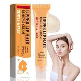 Facial Hair Removal Cream,Gentle Hair Removal Cream for Face,Upper Lip Hair Remover Cream,Effective Quick Depilatory Cream,Safe for All Skin Types,Soothing and Moisturizing,Natural Ingredients