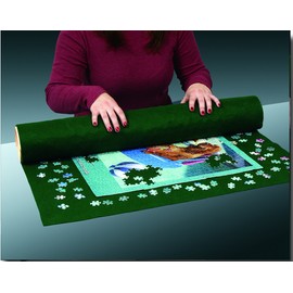 TDC Games Roll Up Jigsaw Puzzle Saver Mat & Tube - 36 in