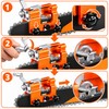 10 pcs Portable Chainsaw Chain Sharpening Jig – Hand-Crank Manual