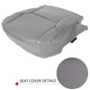 Driver Bottom Leather Seat Cover Gray for Toyota 2003-2009 4Runner