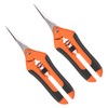 Pack of 2 Pruning Shears, Garden Shears, Trimming Shears, Suitable