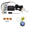 HQRP Blue 4 HID Bulbs Hide-A-Way Emergency Hazard Warning Strobe