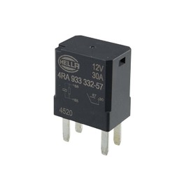 HELLA 933332571 Relay Micro 280 4 Pole 12V Spst Res, Multi