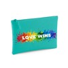 Pink Positive Love Wins rainbow Toiletry Bag | LGBTQI+ Pride