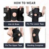 Yochaqute Knee Brace for Meniscus Tear: Compression Knee Support with