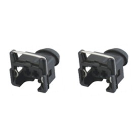 Car Replacement Plug - Petrol Injector - Bosch EV1 Short (2 x Females) 1287013003, 1 287 013 003, 827551-3