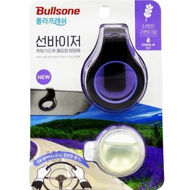 Bullsone sun visor clip type air freshener 4ml-refreshing Lavender scent 10ea