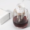 Filtro para Cafetera, Filtro de Cafés Desechable 50PCS (Blanco 50PCS)