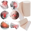 Compression Bandage Wraps Pack of 5 Self Adhesive Athletic Stretchable