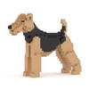 JEKCA Airedale Terrier 01S | Dog Plastic Building Blocks |