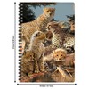 3D LiveLife A5 Notebook - Cheetah Clan from Deluxebase. 80
