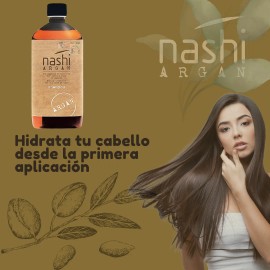 Nashi Argan Shampoo, Hidratante De Origen Natural, 500ml