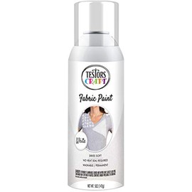 TESTOR White Craft Fabric Paint, 5oz, (344359)