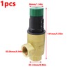 Antrader Pressure Relief Valve,1Pcs DN20 Brass Adjustable Pressure Reducer for