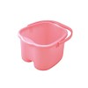 Inomata Foot Detox Massage Spa Bucket, Pink