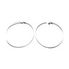 Large Clip-on Earrings 4 Inch Hoop Earrings Classic Circle Assorted