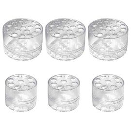 Flower Bouquet Holder, Spiral Design, Robust and Reliable, Bouquet Holder, Reusable, Suitable for Flower Stems of Different Sizes, Daily Home Decoration (Transparent Colour)