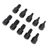 Juego de Extractores de Tornillos de 10 Piezas, Herramientas de