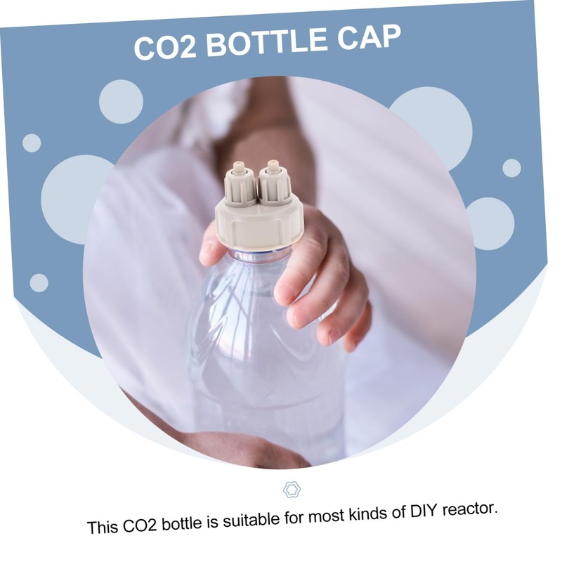 BESPORTBLE Enhance Your Fish Tank Aquatic Plant Co2 Bottle Cap