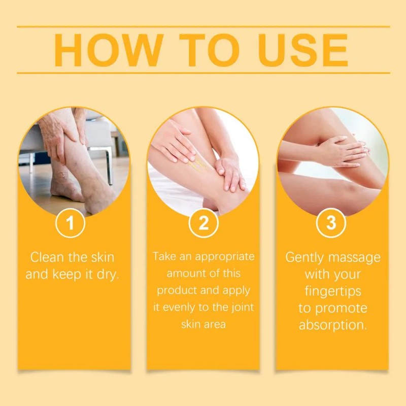 Crema De Tratamiento Calmante Para Las Articulaciones Con Ve