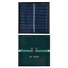 Fafeicy Pack of 2 Mini Solar Panel 0.7W 5V 0-140MA