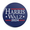GRAPHICS & MORE Harris Walz 2024 Pinback Button Pin -