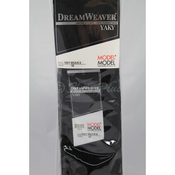 Model Model DreamWeaver Yaky 100% Human Hair (8 Inch, 1B)