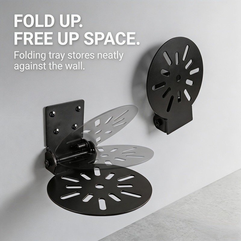 BiJun Golf Bag Storage Rack, Wall Mount Golf Bag Holder