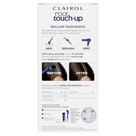 Clairol Nice N' Easy Root Touch-Up Hair Coloring Tools, 4a Dark Ash Brown