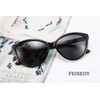 FEISEDY Classic Cateye Polarized Sunglasses for Women UV Protection Stylish