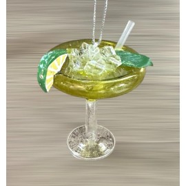 Cocktail Margarita Ornament - Tequila Cocktail Mexico Food Bar Father's Day Gift New Year