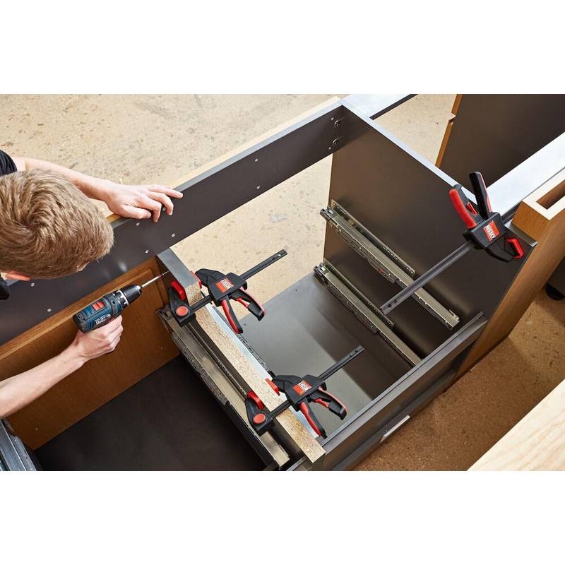 BESSEY EZL15-8 Single-Handed Clamp Span 150 mm Projection 80 mm