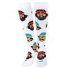Cool Socks, Womens, Knee High Compression Socks, Cheech & Chong
