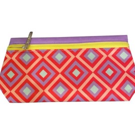 Clinique Makeup Pouch Printed Pattern Cosmetics & Toiletries Travel Bag NEW