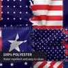 BZKIER Striped Tablecloth 4th of July Stars & Stripes Tabletop