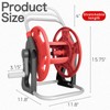 YESTAR Garden Water Hose Reel Cart,Holds 55-100 Ft of 5/8