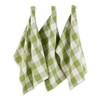 DII Classic Farmhouse Kitchen Collection, Cotton, Antique Green, Dishtowel Set