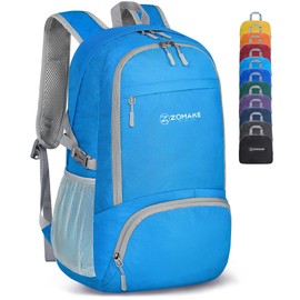 ZOMAKE Foldable Backpack - Lightweight Folding Backpacks 30L, Packable Hiking Daypack for Travel Hiking Outdoor Camping