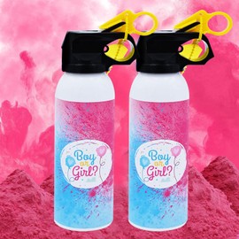 Gender Reveal Fire Extinguisher Blue or Pink Colored Powder for Gender Reveal Party Ideas 2Pack Gender Reveal Color Powder for Boy Girl Fire Extinguisher Baby Gender Reveal with Tissue Safe Powder