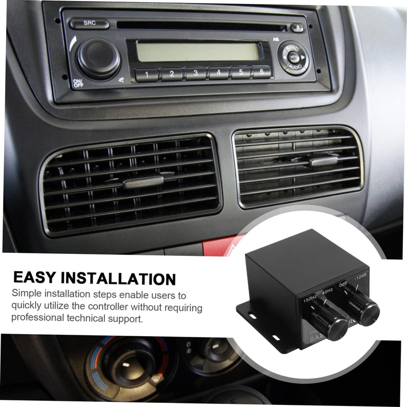 ULTECHNOVO Car Audio Amplifier Adjustable Bass Knob Level Controller Your