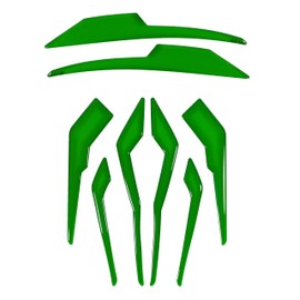 Tankpad Graphic Kit Front Mask Mudguard Seat Compatible with Kawasaki Z900 Green X550188