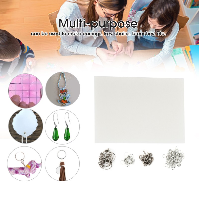Heat Shrinkable Film Set Multi Purpose DIY Color Pencils Hand