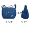 Fabuxry Purses and Shoulder Handbags for Women Crossbody Bag Messenger