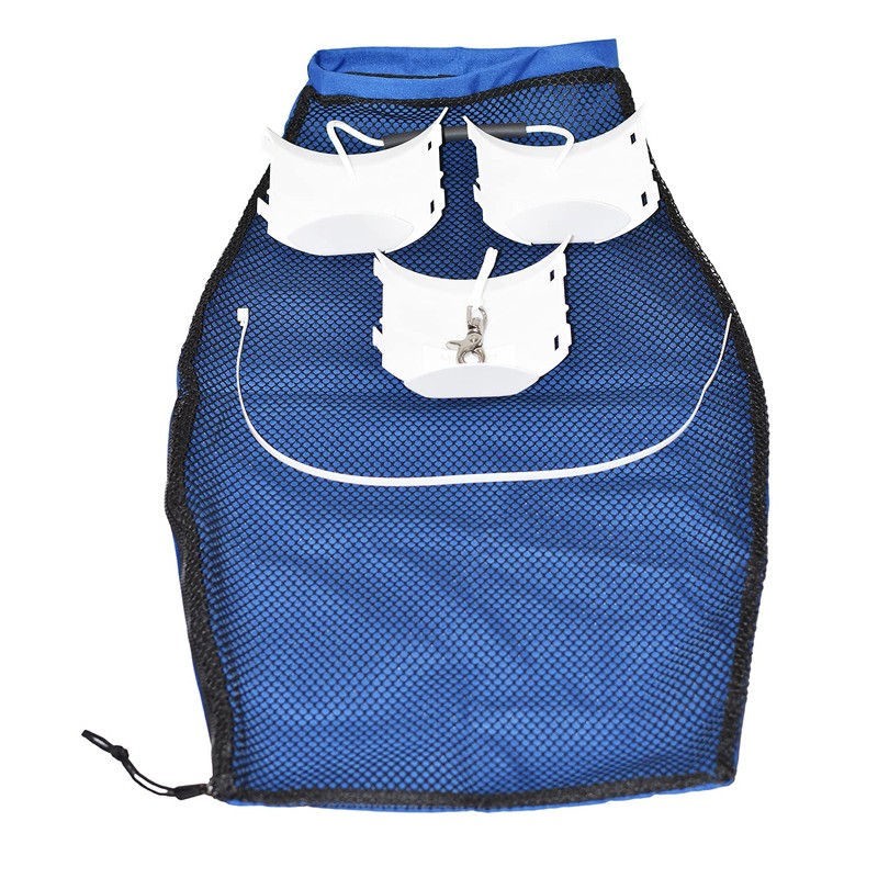 Palantic Scuba Choice Lobster Resort Catch Bag w/Side Zipper, Blue,SCLB-01-BL